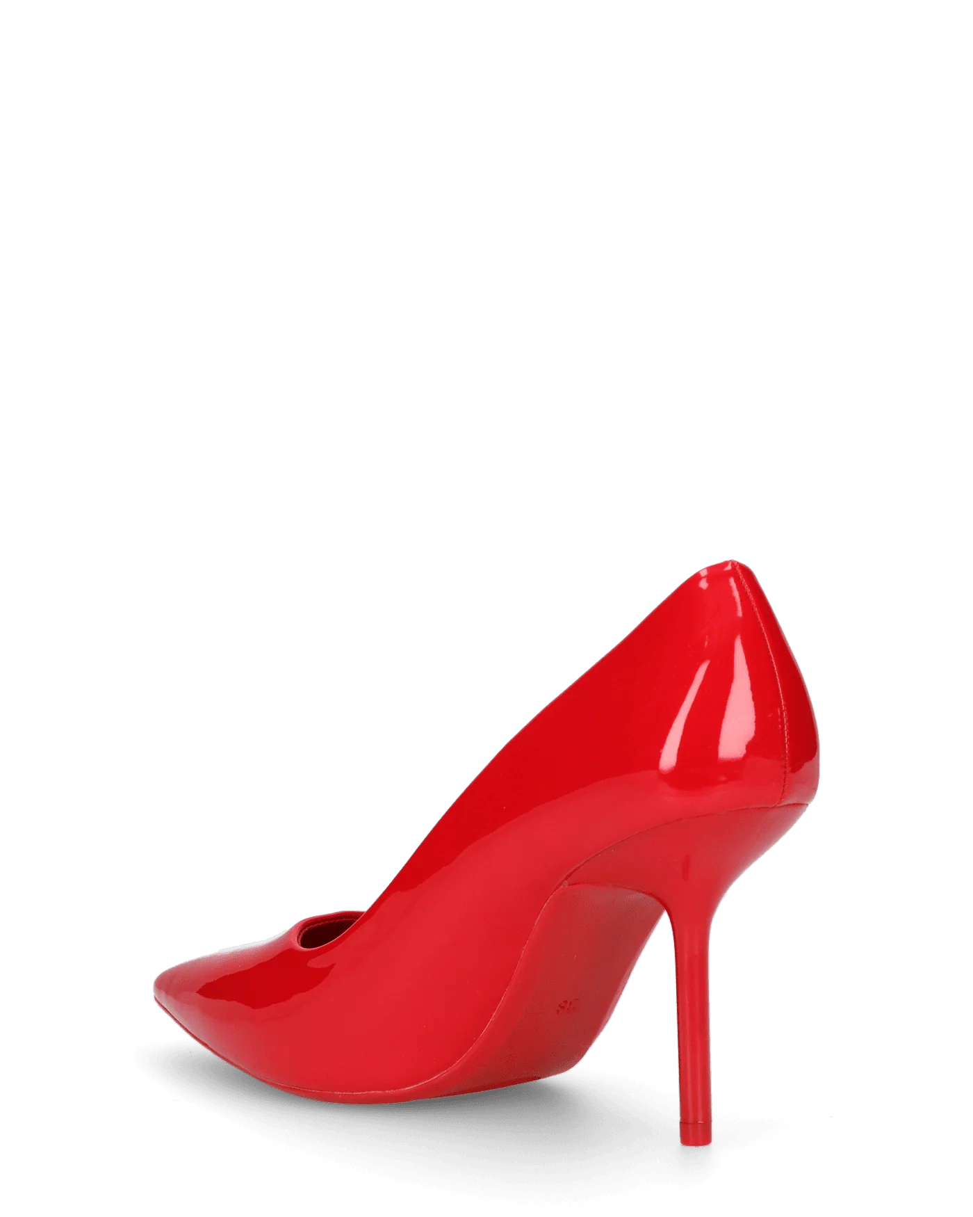 TOSCA - décolleté in glassy rosso - Image 4