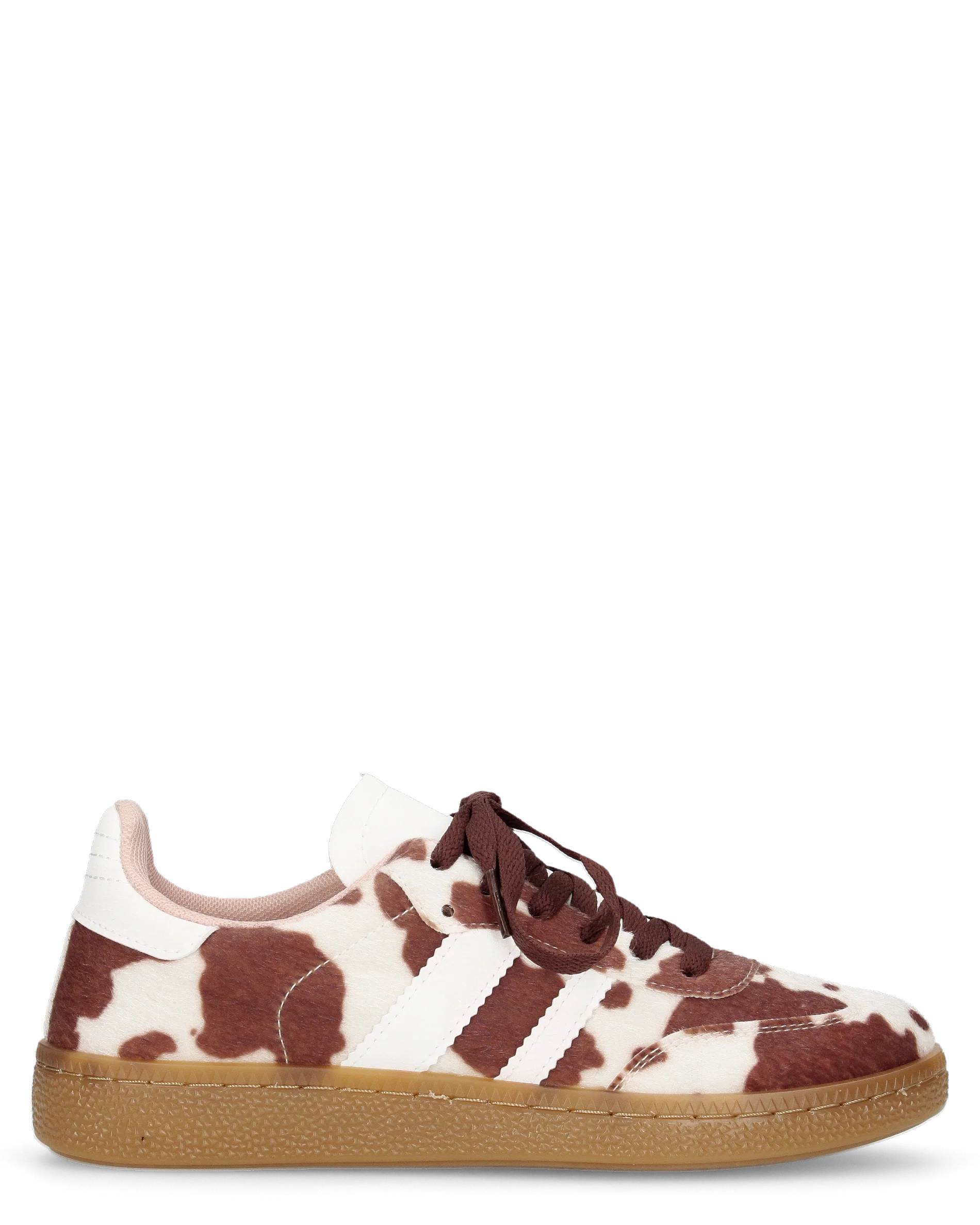 WILLOW - sneakers bianchi con dettagli cow-print