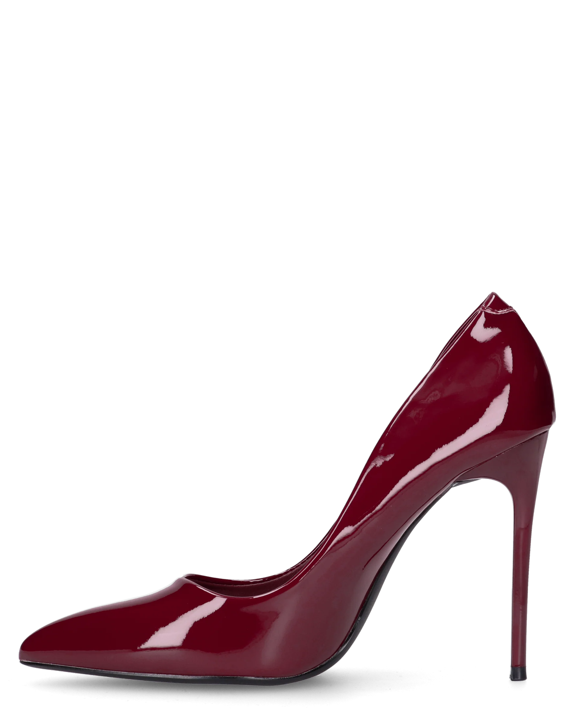 ZAIG - décolleté in glassy bordeaux con tacco a spillo - Image 3